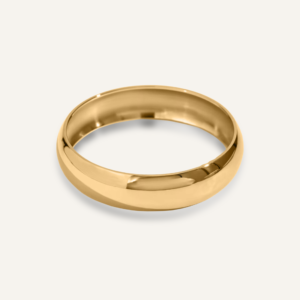Gold-plated open cuff bracelet | Gold